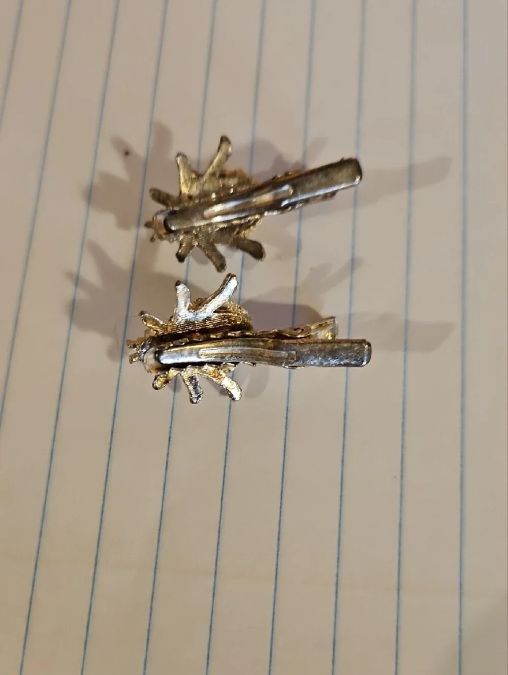 Sparkling Ladybug Hair Clips